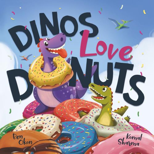 Dinos Love Donuts by Ben Okon