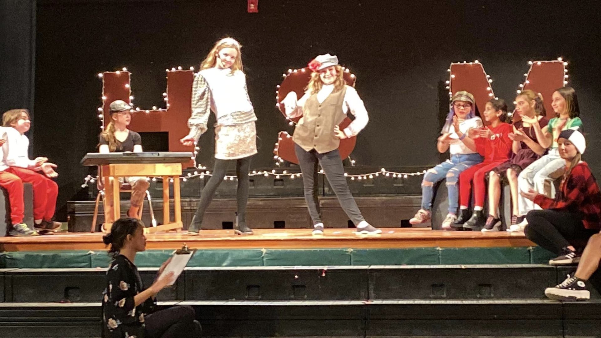 elementary camper building with wood